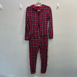 KicKee Pants Women's Romper Classic Holiday Plaid Size XS
